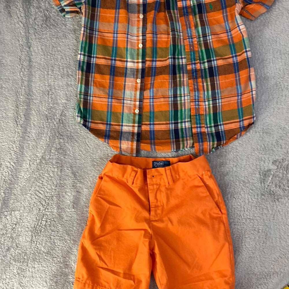 New kid Ralph Lauren top and bottoms